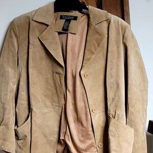Dialouge suede jacket